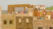 Buildings With Satellite Dishes