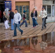 Puddle In Marrakech