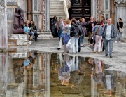 Puddle In Piazza San Marco